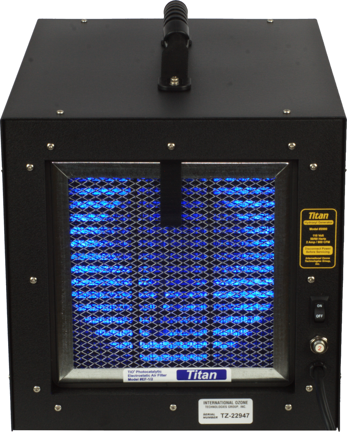 Titan 2000 Hydroxyl Air Purifier With Maximizer
