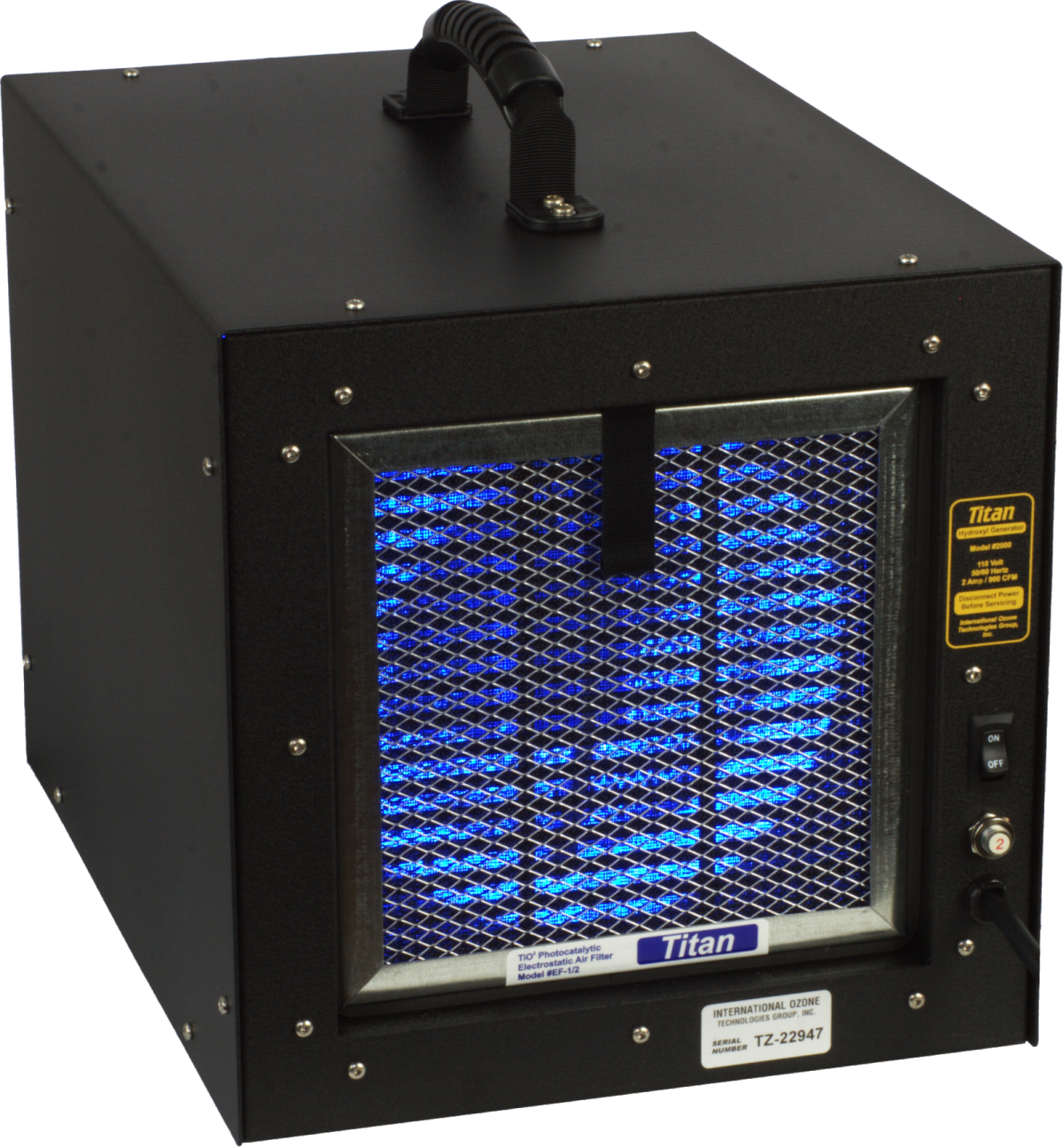 Titan 2000 Hydroxyl Air Purifier With Maximizer