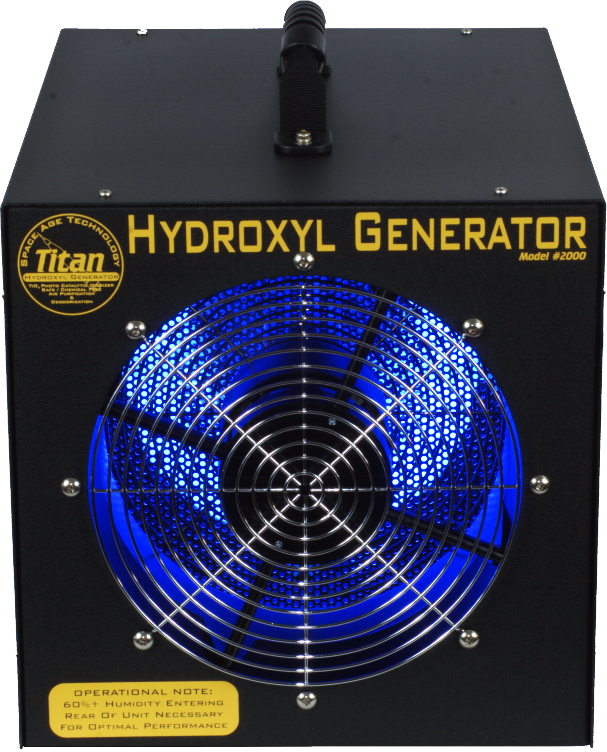 Titan 2000 Hydroxyl Air Purifier With Maximizer