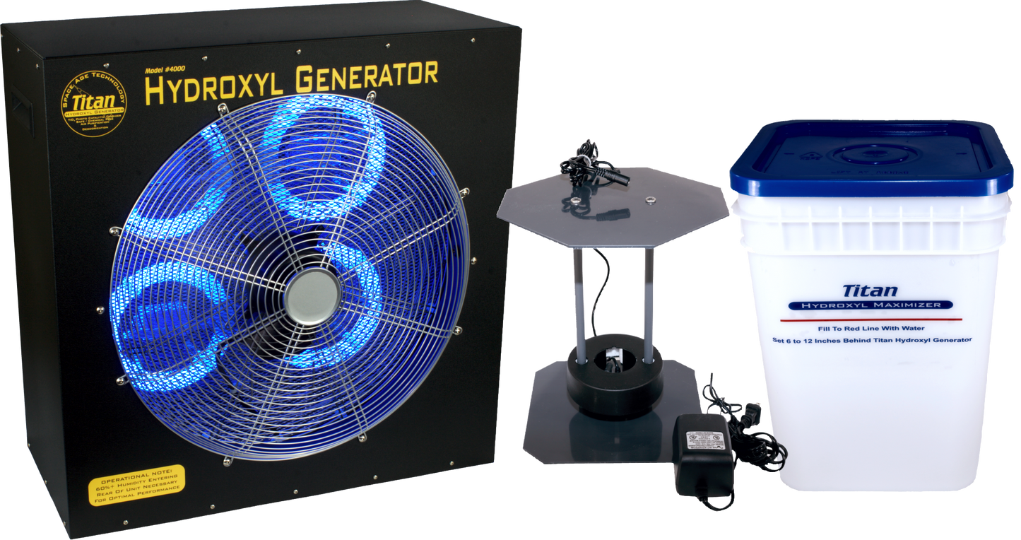 Titan 4000 Hydroxyl Air Purifier with Maximizer